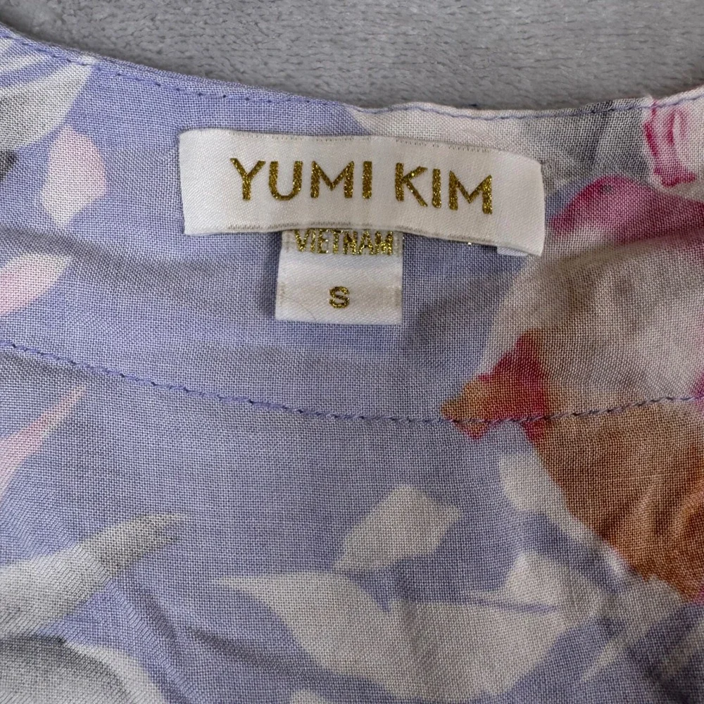 Yumi Kim Floral Dream Lover Robe‎ PJ18088 Blue Pink White Size S